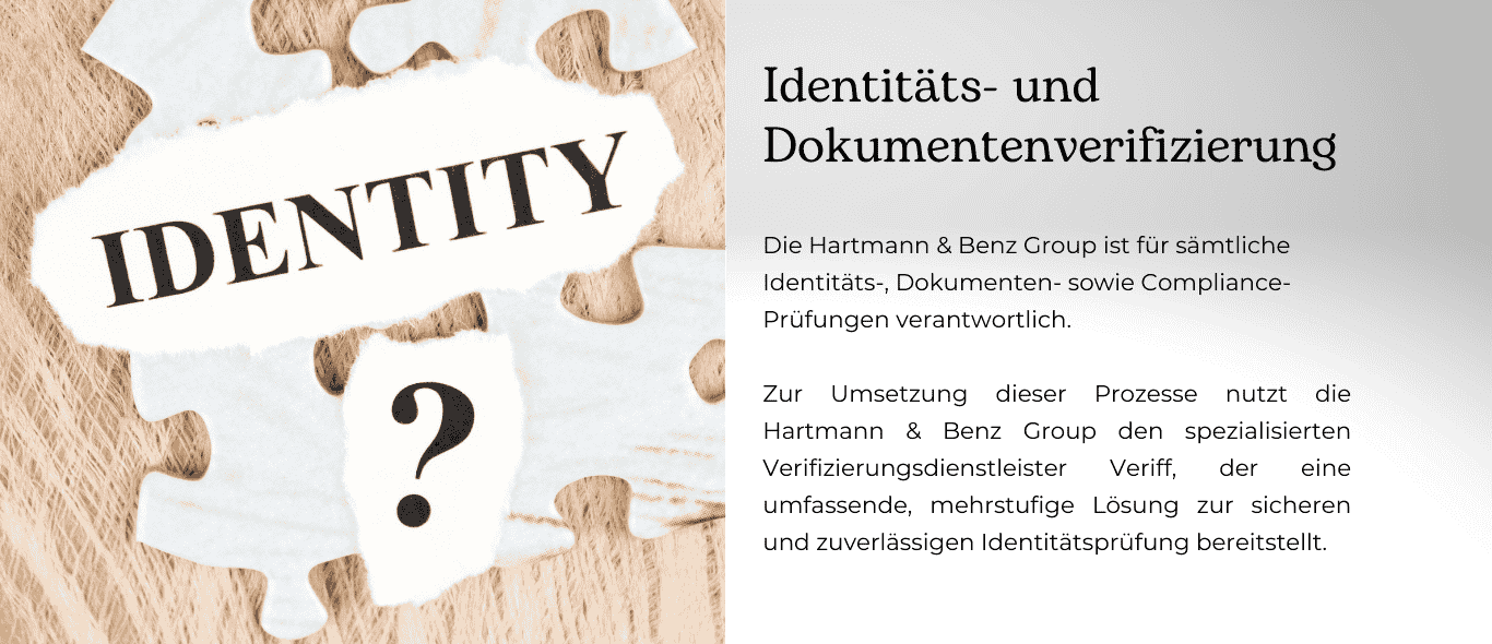 Identitäts- und Dokumentenverifizierung