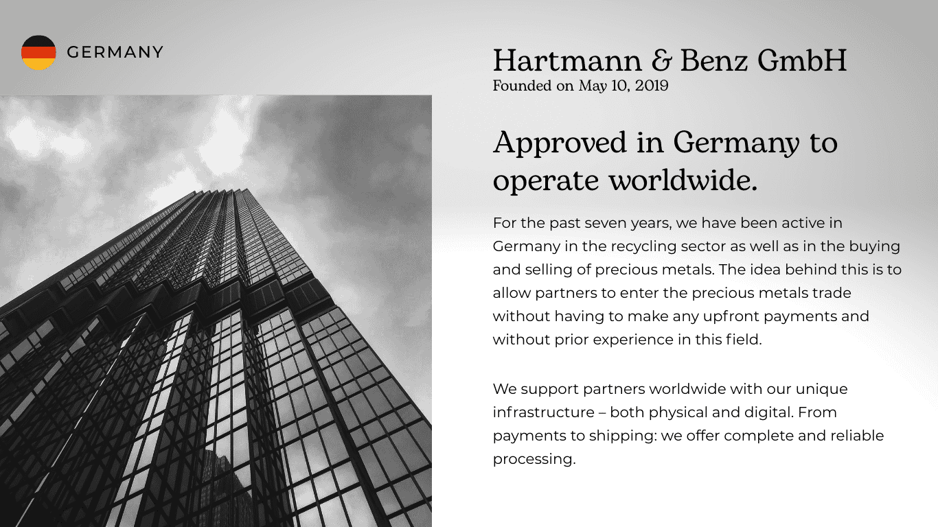 Germany – Hartmann & Benz GmbH