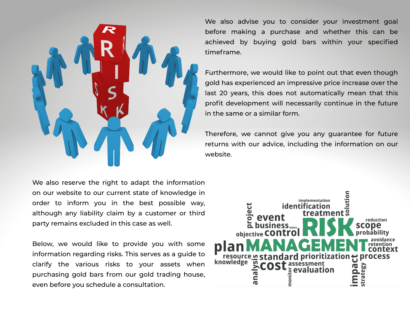 Investment Goal and No Guarantee